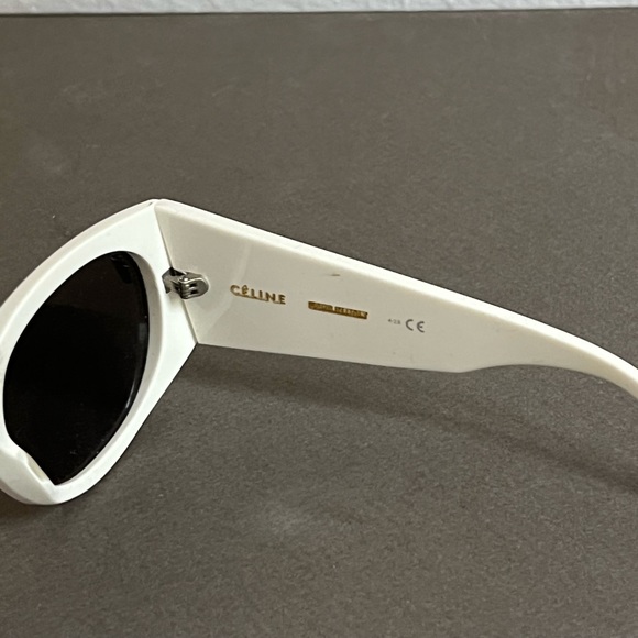 Celine oversized white glasses - Picture 3 of 6